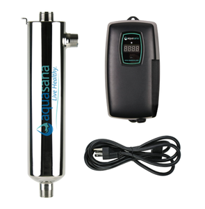 Aquasana Aq-UV-10C Whole House Sediment Water UV Filter Softeners