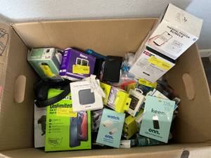 BOX OF Assorted Electronics & Accessories