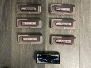 LOT OF 7 Tactical Pocket Knives - Blue