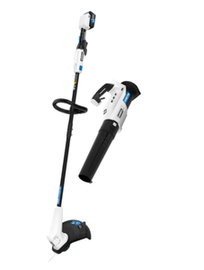 HART 20V 13 String Trimmer & Blower Combo Kit (1) 4Ah Battery (1) Charger (Trimmer Is Used, Blower Is New)