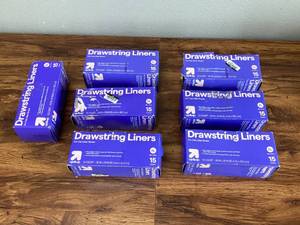 LOT OF 7 up&up Drawstring Liners For Cats Size XL