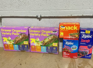 LOT OF 5 Food Storage Bags