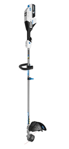 HART 40V Brushless 15 String Trimmer - Attachment Capable (Used, Missing Battery, Only Charger)