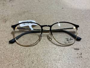 RAY BAN RB6375 OPTICS Eyeglasses with Black On Gold Frame
