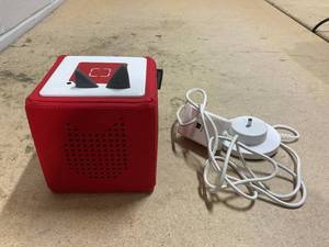 Tonies Toniebox Audio Player Red (Missing Cocomelon Figure)