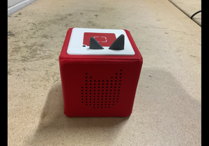 Tonies Toniebox Audio Player Red (Missing Cocomelon Figure & Charger)