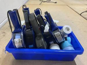 LOT OF Retail Handheld Price Guns With Rolls