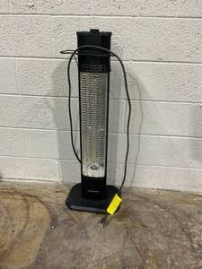 VAGKRI Outdoor Infrared Heater, 1500W 36inch Electric Heater with 3 Heating Levels, Tip-Over & Overheat Protection, IPX5 Waterproof Tower Space Heater for Patio Backyard Garage Restaurant Home (Used)