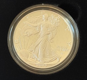 2023 W-American Eagle One Ounce Proof Silver Bullion Coin - original package with COA