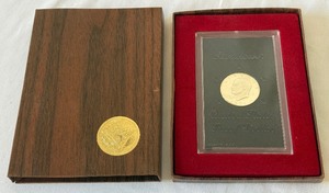 1971 S-Eisenhower Proof Silver Dollar - original package with COA