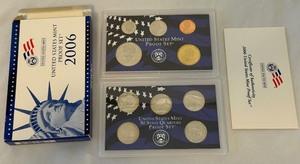 2006 Proof Set (10 coins) - original package with COA