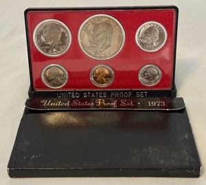 1973 Proof Set - original package with COA