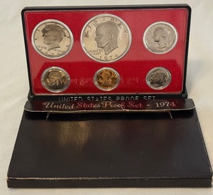 1974 Proof Set - original package with COA