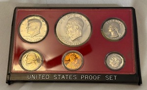 1976 Proof Set - original case no COA