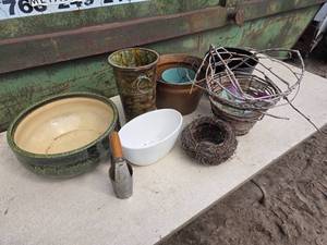 Large Lot of Assorted Pots of All Sizes