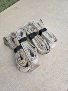 (4) 2ft.x 6ft. Heavy Duty Lifting Straps