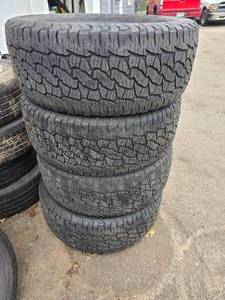 (4) 25555R20 BFGoodrich Trail Terrian TA Tires