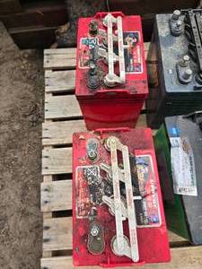 (2) Deep Cycle 8Volt Golf Cart Batteries (Tested Good)