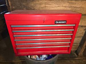 6 Drawer Husky Tool Chest with Misc. Tools