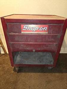 Vintage Snap-on 3 Drawer Rolling Tool Cart