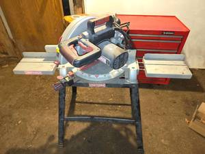 10 Craftsman Compound Miter Saw with Stand