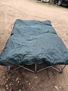 Coleman Pop up bed with air Mattress