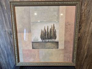 Large Decorative Print 30 x 30 Retail $99.99