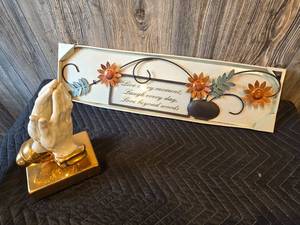 Hanging Wall Art and Praying Hands