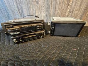 (3) Aftermarket Car Stereos