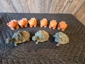 Decorative Frog and Turtle Lawn Decor