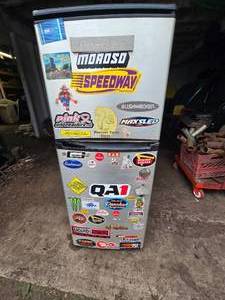 Mini FridgeFreezer Combo, Great for a Shop or Man Cave, Works Great
