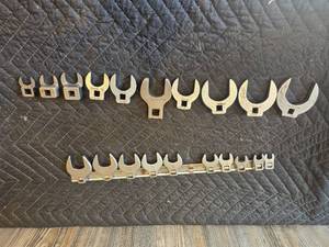 (2) Sets of Crowfoot Wrenches, One Set Mostly Snap-on