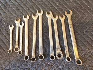 Assorted Metric Wrenches, Snap-on, Mac, Craftsman Etc.