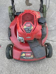 Toro Recycler 22 SmartStow Lawn Mower 163cc Briggs & Stratton Ready Start with Bagging System