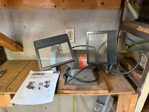 Wissota Bench Grinder with Dual Grinding Wheels and Viewing Frames