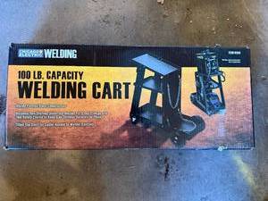 Chicago Electric Welding Cart - 100 lb Capacity in Orig Box