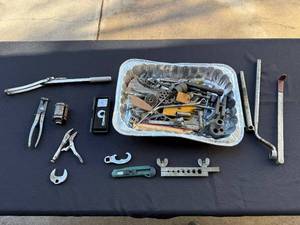 Assorted Hand Tools - Pliers, Wrenches, Clamps & Misc Hardware