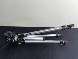 Manfrotto Tripod with PanTilt Head - Aluminum, 14-20 Mount, Made in Italy
