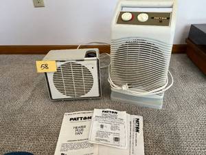 Patton Heater Plus Fan (Lot of 2)