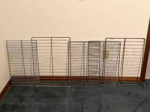 Wire Rack Panels - 4-Piece Inserts From Old Ovens Used to Make Homemade Venison Jerky