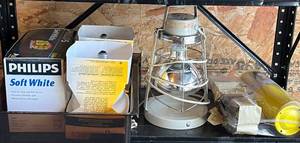 Sun Lamp & Philips Soft White Bulbs 100W & Benzomatic MAP-Pro Gas Cylinder