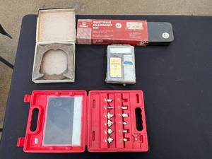 Outers Shotgun Cleaning Kit & Smiths Deluxe Sharpening Kit & Diamond Tournament Pitching Shoes
