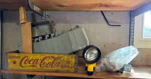 Vintage Coca-Cola Wooden Advertising Crate Sign - Drink Coca-Cola In Bottles - Collectible