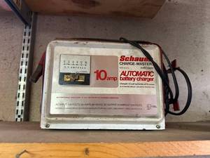 Schauer Charge-Master Automatic Battery Charger 10A 120V In  12V DC Out