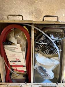 Tecumseh Engine Parts - Finned Cylinder Head & Red Hose Bundle - contents only does not inc filing cabinet
