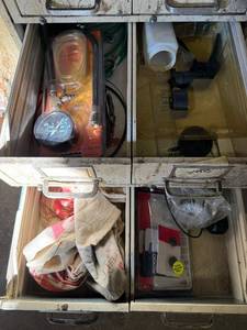 RIDGID 345 Manual Flare Tool 316-58 in 45° SAE Flare (Cat 23332) - contents only does not inc filing cabinet