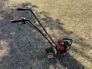 Honda Gas-Powered Cultivator Tiller With Wheel Kit - 4-Stroke Engine