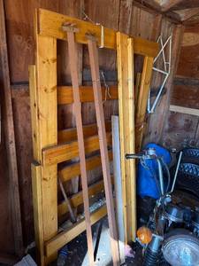 Bed Loft & Frame Only - Wooden Loft Bed Frame Only - 2 more pieces not pictured