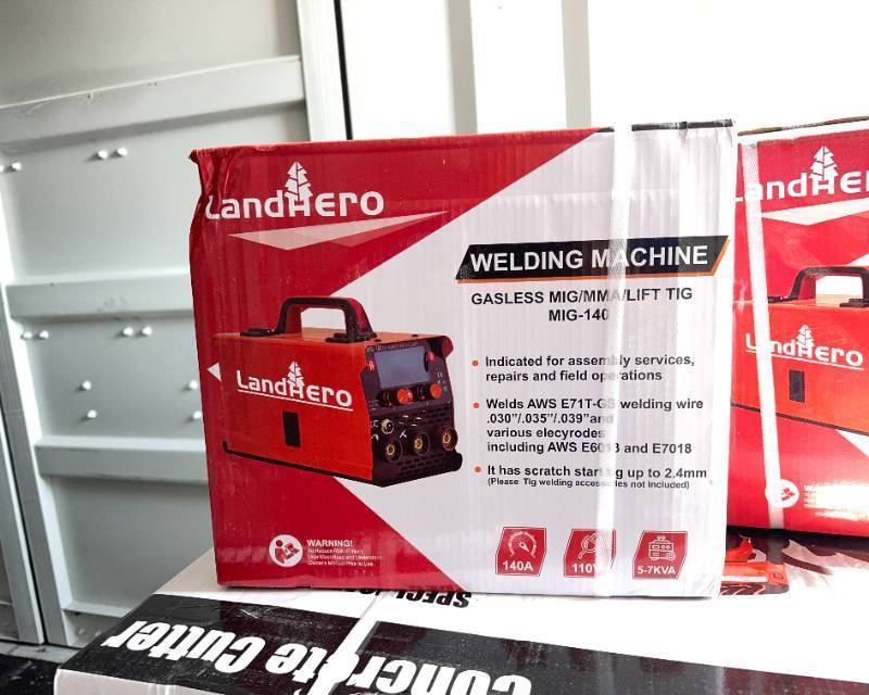 LandHero Portable Multi-Process Welder (MIG-140)