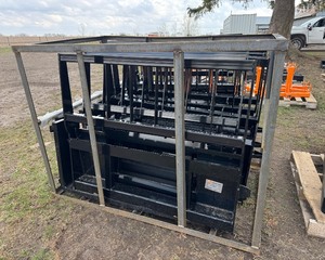 Mower King Skid Steer Forks (SA-100) - quantity of 5 sets per rack